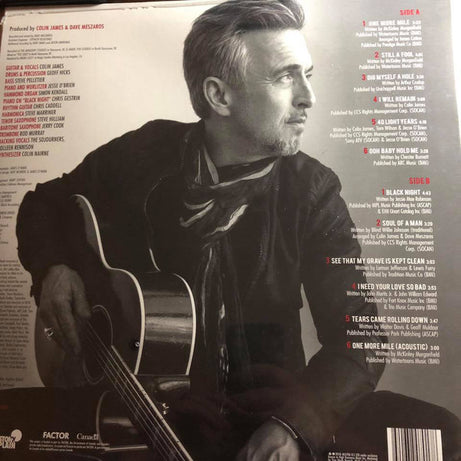 Colin James (2) : Miles To Go (LP, Album)