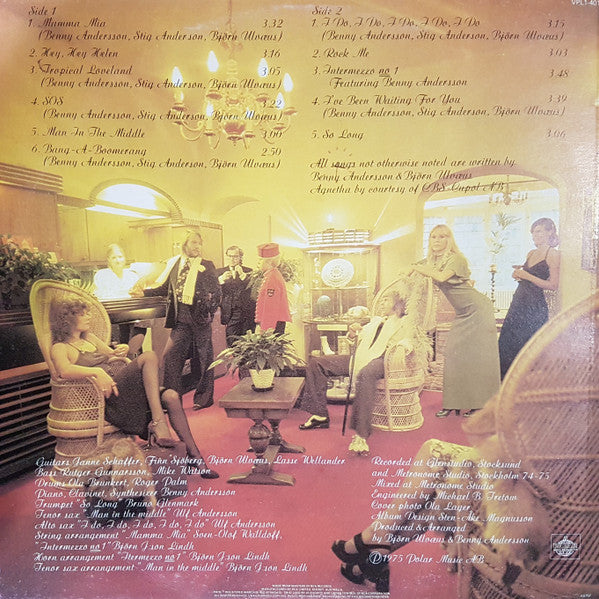 ABBA : ABBA (LP, Album, Ora)