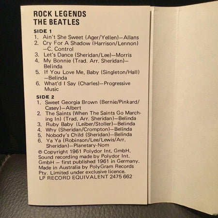 The Beatles : Rock Legends (Cass, Comp, Dol)