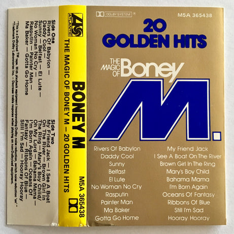 Boney M. : The Magic Of Boney M. (20 Golden Hits) (Cass, Comp, Gre)
