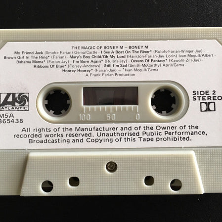 Boney M. : The Magic Of Boney M. (20 Golden Hits) (Cass, Comp, Gre)