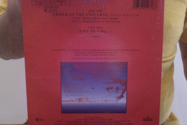 Anderson Bruford Wakeman Howe : Order Of The Universe (7")
