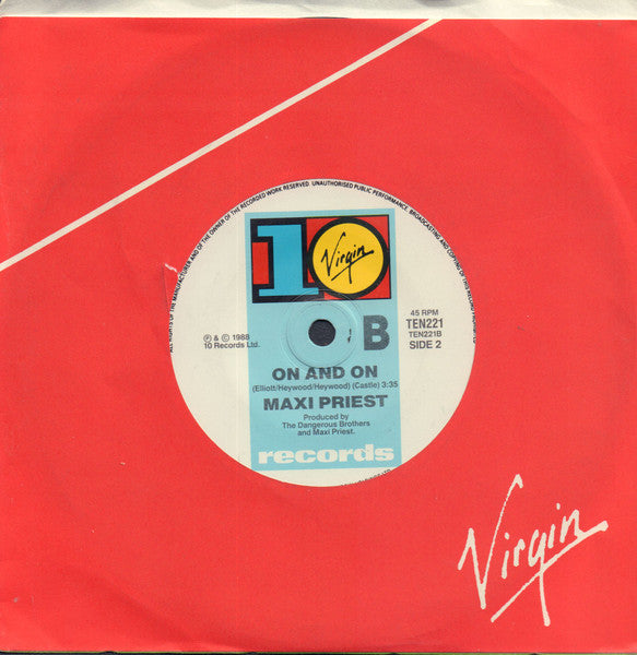 Maxi Priest : Wild World (7", Single)