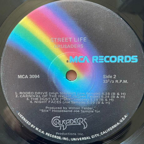 The Crusaders : Street Life (LP, Album)