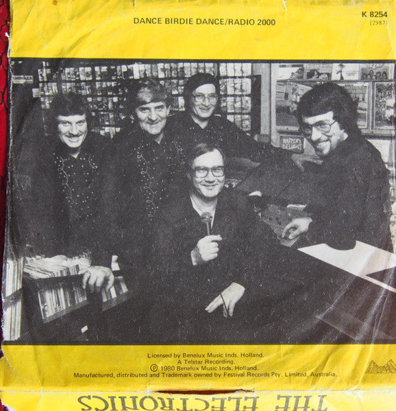 De Electronica's : Dance Birdie Dance (7", Single, Ltd)