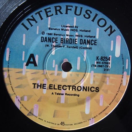 De Electronica's : Dance Birdie Dance (7", Single, Ltd)