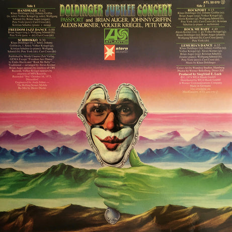 Passport (2) And Brian Auger, Johnny Griffin, Alexis Korner, Volker Kriegel, Pete York : Doldinger Jubilee Concert (LP, Album, Gat)