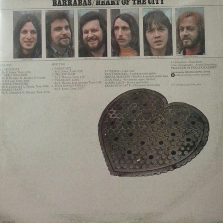 Barrabas : Heart Of The City (LP, Album)