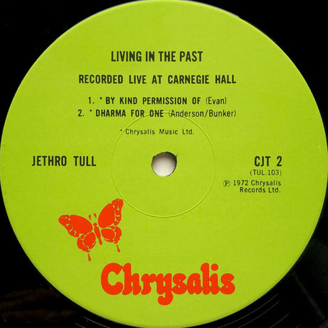 Jethro Tull : Living In The Past (2xLP, Album, Comp, Gat)
