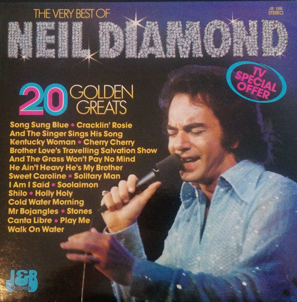 Neil Diamond : 20 Golden Greats (LP, Comp)