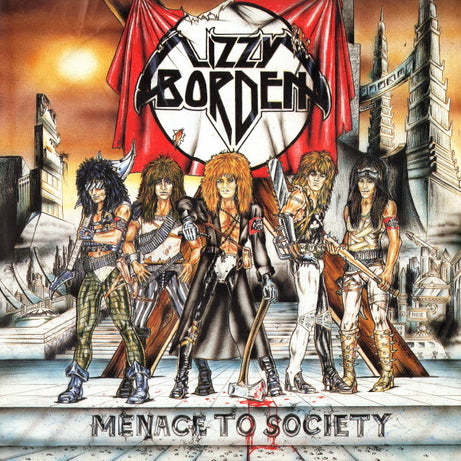 Lizzy Borden : Menace To Society (LP, Album)