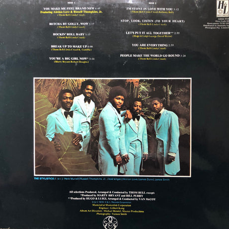 The Stylistics : The Best Of The Stylistics (LP, Comp)
