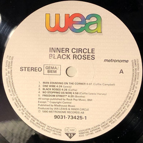Inner Circle : Black Roses (LP, Album)