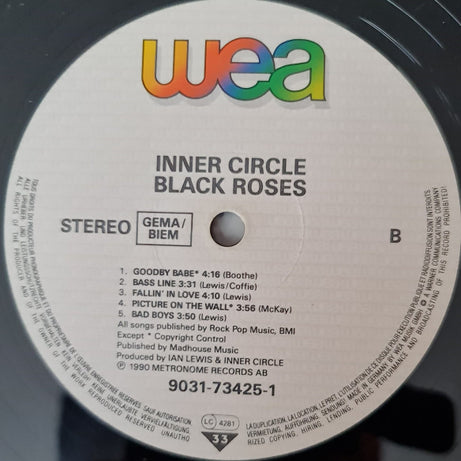 Inner Circle : Black Roses (LP, Album)