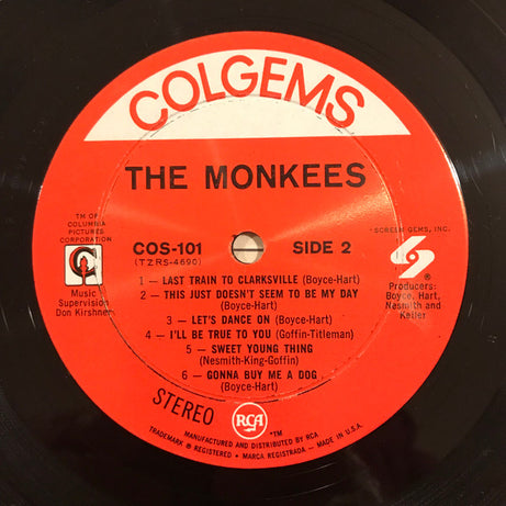 The Monkees : The Monkees (LP, Album, RP, Hol)