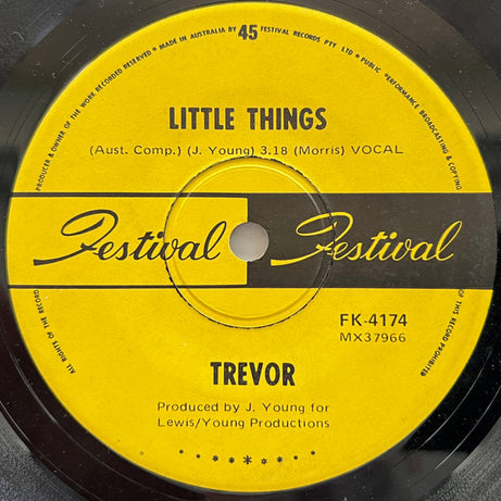 Trevor Spry : Love (Is All Around) (7", Single)