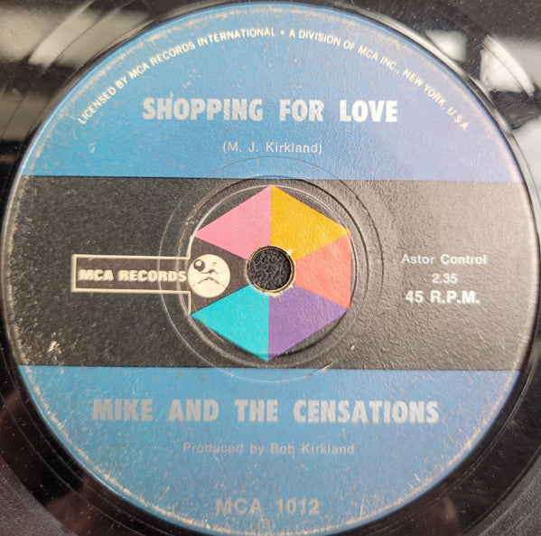 Mike & The Censations : The Straw (That Broke The Camel's Back) / Shopping For Love (7", Single)