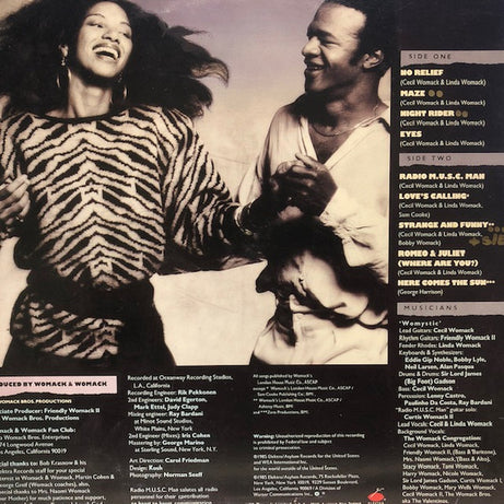 Womack & Womack : Radio M.U.S.C. Man (LP, Album)