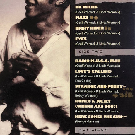 Womack & Womack : Radio M.U.S.C. Man (LP, Album)