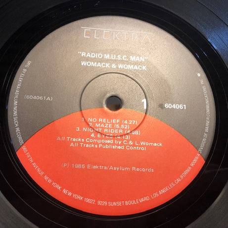 Womack & Womack : Radio M.U.S.C. Man (LP, Album)