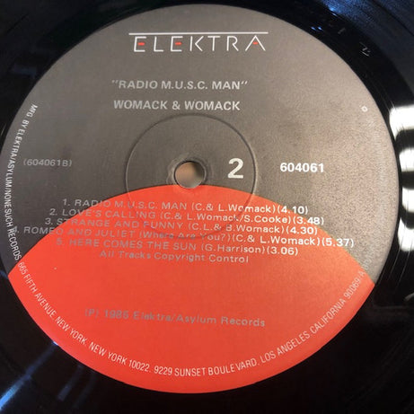Womack & Womack : Radio M.U.S.C. Man (LP, Album)