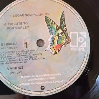 Various : Reggae Sunsplash '81 A Tribute To Bob Marley (2xLP, Album, Gat)