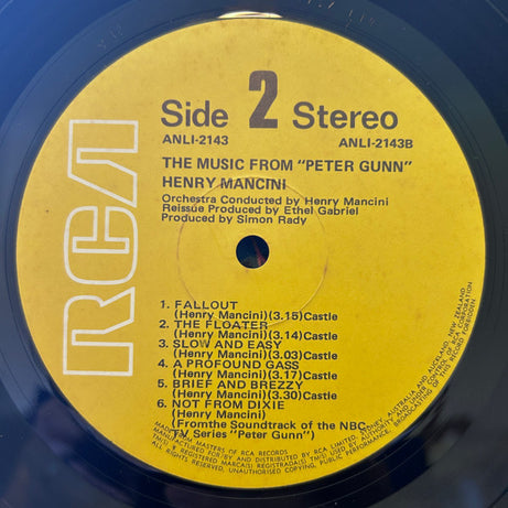 Henry Mancini : The Music From Peter Gunn (LP, Album, RE)