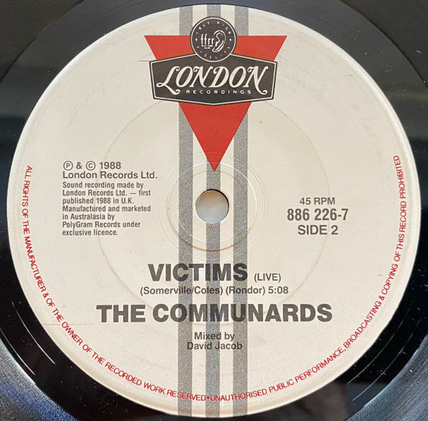 The Communards : For A Friend (7", Single)
