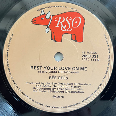 Bee Gees : Too Much Heaven (7", Single)