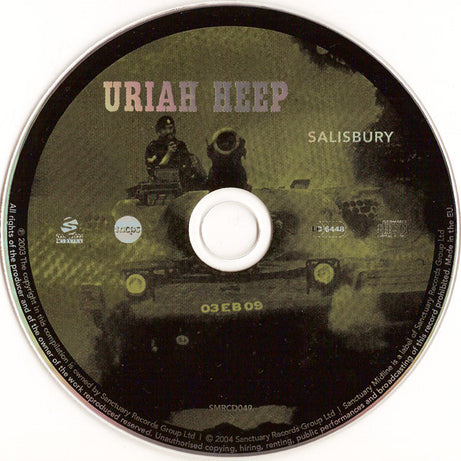 Uriah Heep : Salisbury (CD, Album, Dlx, RE, RM, Exp)