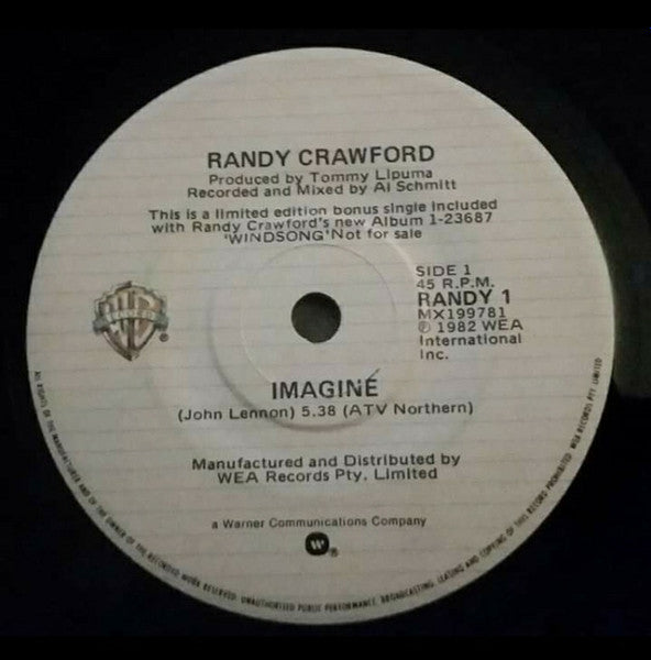 Randy Crawford : Imagine (7", Ltd, Promo)