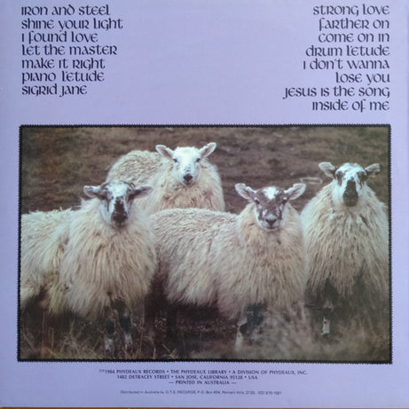Larry Norman And The Young Lions (8) : Quiet Night (LP, Comp)