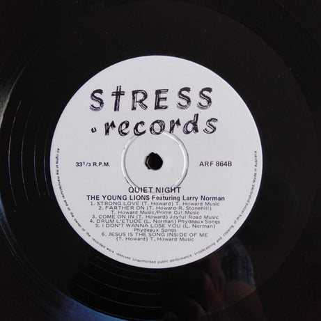 Larry Norman And The Young Lions (8) : Quiet Night (LP, Comp)