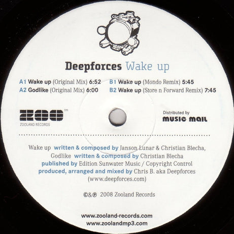 Deepforces : Wake Up (12")