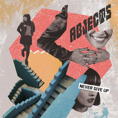 Abjects : Never Give Up (LP, Album, Cle)