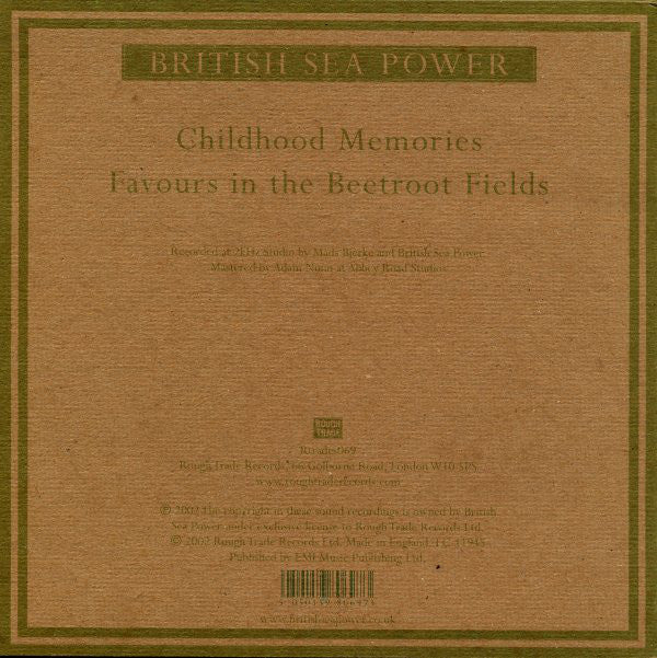 British Sea Power : Childhood Memories (7", Single)