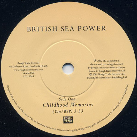 British Sea Power : Childhood Memories (7", Single)