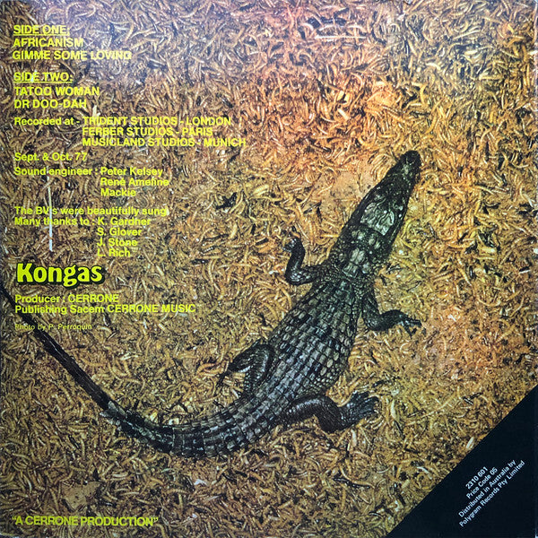 Kongas : Africanism (LP)