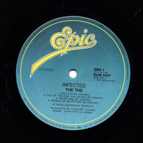 The The : Infected (LP, Album)