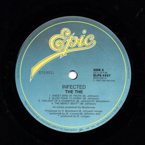 The The : Infected (LP, Album)