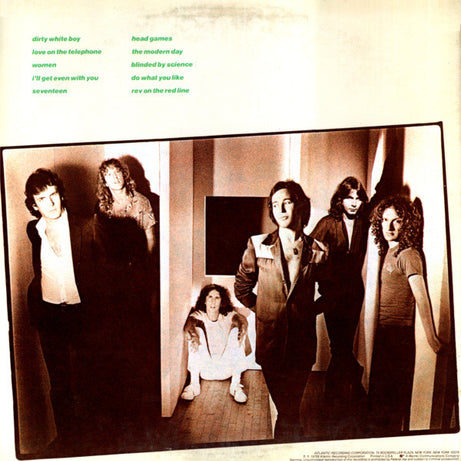 Foreigner : Head Games (LP, Album, RI)