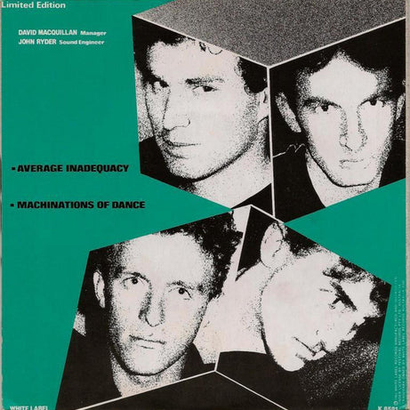 Machinations : Average Inadequacy / Machinations Of Dance (7", Ltd)
