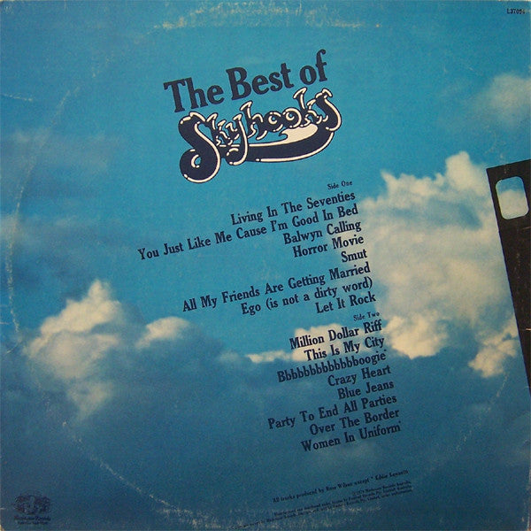 Skyhooks : The Best Of Skyhooks (LP, Comp)