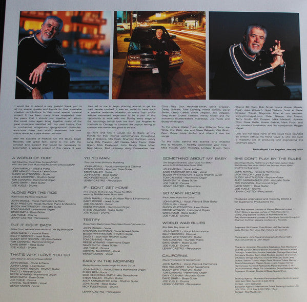 John Mayall & Friends : Along For The Ride (2xLP, Album, 180 + CD, Album + Dlx, Ltd, Num, RE)