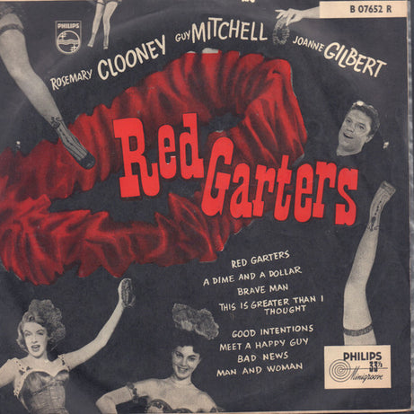 Rosemary Clooney, Guy Mitchell, Joanne Gilbert : Red Garters (10", Mono)