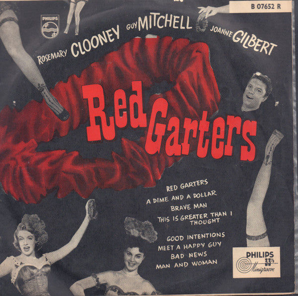 Rosemary Clooney, Guy Mitchell, Joanne Gilbert : Red Garters (10", Mono)