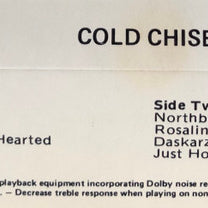 Cold Chisel : Cold Chisel (Cass, Album, RE)