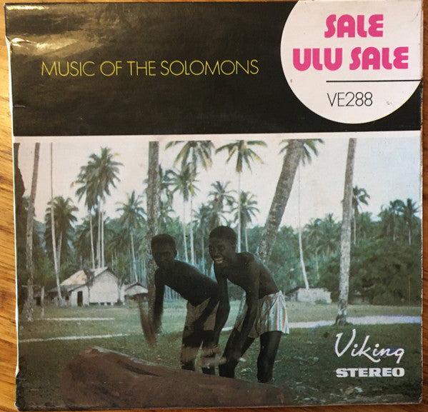 The Solomon Islands Dance And Theatre Group : Sale Ulu Sale (7")