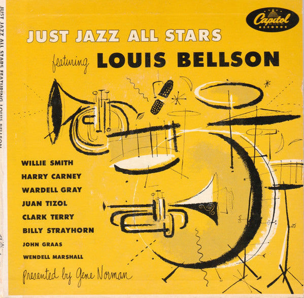 The Just Jazz All Stars Featuring Louis Bellson : Just Jazz All Stars Featuring Louis Bellson (2x7", Album, EP)