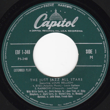 The Just Jazz All Stars Featuring Louis Bellson : Just Jazz All Stars Featuring Louis Bellson (2x7", Album, EP)